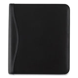 AT-A-GLANCE Black Leather Planner/Organizer Starter Set, 11 x 8.5, Black Cover, 12-Month (Jan to Dec): Undated