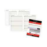 AT-A-GLANCE 2-Page-Per-Week Planner Refills, 11 x 8.5, White Sheets, 12-Month (Jan to Dec): 2022