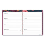 AT-A-GLANCE Dark Romance Weekly/Monthly Planner, Dark Romance Floral Artwork, 11 x 8.5, Multicolor Cover, 13-Month (Jan-Jan): 2022-2023