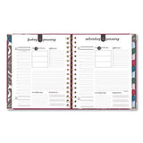 AT-A-GLANCE Harmony Daily Hardcover Planner, 8.75 x 7, Berry Cover, 12-Month (Jan to Dec): 2022