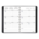 AT-A-GLANCE Contemporary Weekly/Monthly Planner, Open-Block Format, 8.5 x 5.5, Black Cover, 12-Month (Jan to Dec): 2022