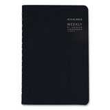 AT-A-GLANCE Contemporary Weekly/Monthly Planner, Open-Block Format, 8.5 x 5.5, Black Cover, 12-Month (Jan to Dec): 2022