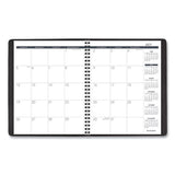 AT-A-GLANCE Monthly Planner, 8.75 x 7, Black Cover, 18-Month (July to Dec): 2022 to 2023