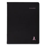 AT-A-GLANCE QuickNotes Special Edition Monthly Planner, 11 x 8.25, Black/Pink Cover, 12-Month (Jan to Dec): 2022