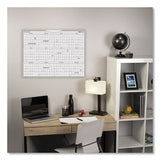 AT-A-GLANCE WallMates Self-Adhesive Dry Erase Yearly Planning Surfaces, 24 x 18, White/Gray/Orange Sheets, 12-Month (Jan to Dec): 2022