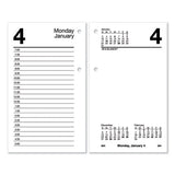 AT-A-GLANCE Desk Calendar Refill, 3.5 x 6, White Sheets, 2022