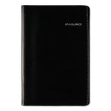 AT-A-GLANCE DayMinder Weekly Pocket Appointment Book with Telephone/Address Section, 6 x 3.5, Black Cover, 12-Month (Jan to Dec): 2022