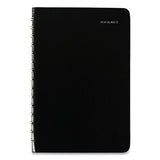 AT-A-GLANCE DayMinder Daily Appointment Book, 8 x 5, Black Cover, 12-Month (Jan to Dec): 2022
