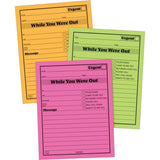 Adams Neon While You Were Out Message Pads - 9711NEON