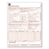 Adams CMS Health Insurance Claim Form, One-Part, 8.5 x 11, 100 Forms