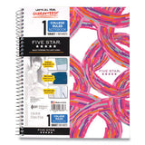 Five Star Style Wirebound Notebook, 1 Subject, Medium/College Rule, Randomly Assorted Pop Art Design Covers, 11 x 8.5, 100 Sheets