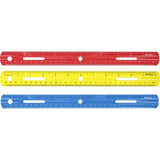 Westcott 12" Plastic Ruler - 10526