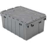Akro-Mils Attached Lid Storage Container - 39085GREY