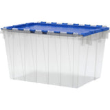Akro-Mils KeepBox Container with Attached Lid - 66486CLDBL