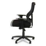 Alera Alera Elusion II Series Mesh Mid-Back Synchro Seat Slide Chair, Supports Up to 275 lb, 17.51" to 21.06" Seat Height, Black
