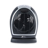 Alera Digital Fan-Forced Oscillating Heater, 1500W, 9.25