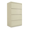 Alera Lateral File, 4 Legal/Letter-Size File Drawers, Putty, 30