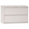 Alera Lateral File, 2 Legal/Letter-Size File Drawers, Light Gray, 42