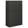 Alera Lateral File, 5 Legal/Letter/A4/A5-Size File Drawers, Charcoal, 42