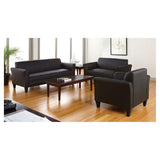 Alera Alera Reception Lounge Sofa Series Club Chair, 35.43" x 30.7" x 32.28", Black