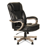 Alera Alera Transitional Series Executive Wood Chair, Supports 275 lb, 19.09