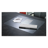 Artistic KrystalView Desk Pad with Antimicrobial Protection, Glossy Finish, 22 x 17, Clear