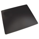 Artistic Rhinolin II Desk Pad with Antimicrobial Protection, 24 x 17, Black