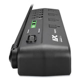 APC Home Office SurgeArrest Power Surge Protector, 8 AC Outlets, 2 USB Ports, 6 ft Cord, 2630 J, Black