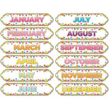 Ashley Magnetic Confetti Months Timesavers - 19008