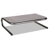 Allsop Metal Art Jr. Monitor Stand, 14.75" x 11" x 4.25", Pewter, Supports 40 lbs