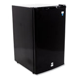 Avanti 4.4 Cu.Ft. Auto-Defrost Refrigerator, 19.25 x 22 x 33, Black