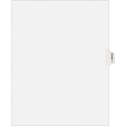 Avery Individual Legal Exhibit Dividers - Avery Style - 1395