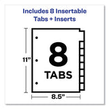 Avery Worksaver Big Tab Insertable Indexes - 11124