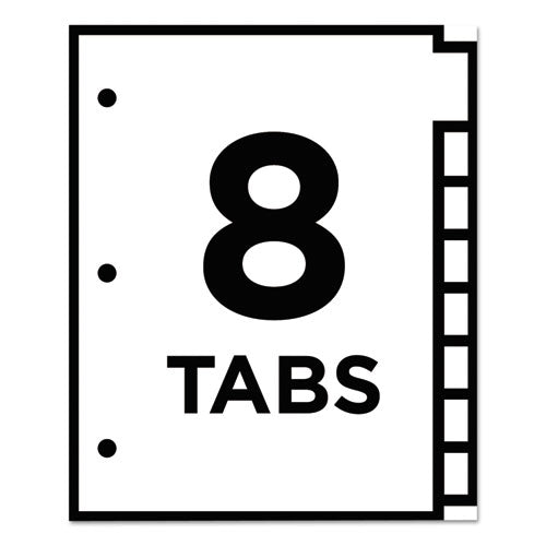 Avery Table 'N Tabs Numeric Dividers - 11669