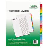 Avery A-Z Table 'N Tabs Dividers - 11677