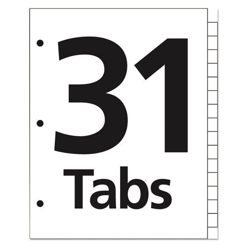 Avery Table 'N Tabs Daily Dividers - 11680