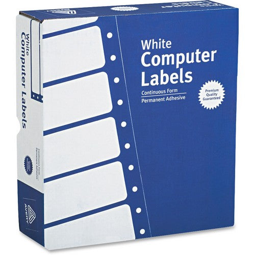 Avery Continuous Form Computer Labels - 4031