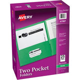 Avery Letter Pocket Folder - 47987