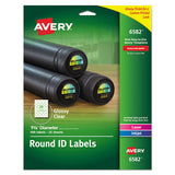 Avery Round Print-to-the Edge Labels with SureFeed and EasyPeel, 1.67