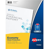 Avery Economy-Weight Sheet Protectors - PV119ED-30