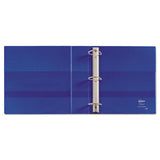 Avery Heavy-Duty Non-View Binder with DuraHinge and One Touch EZD Rings, 3 Rings, 2" Capacity, 11 x 8.5, Blue