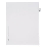 Avery Preprinted Legal Exhibit Side Tab Index Dividers, Allstate Style, 26-Tab, W, 11 x 8.5, White, 25/Pack
