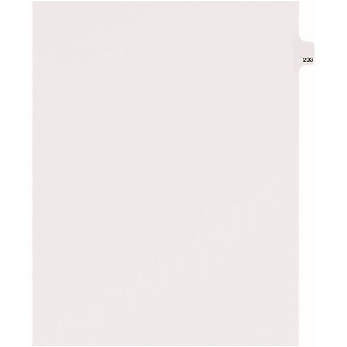 Avery Side Tab Individual Legal Dividers - 82419