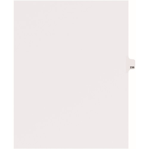 Avery Side Tab Individual Legal Dividers - 82452