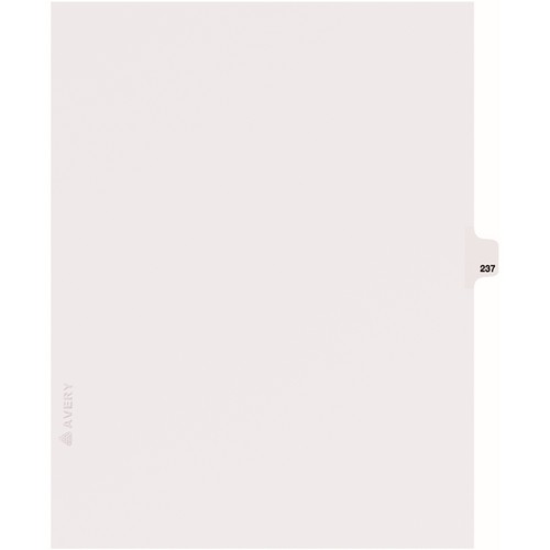 Avery Side Tab Individual Legal Dividers - 82453