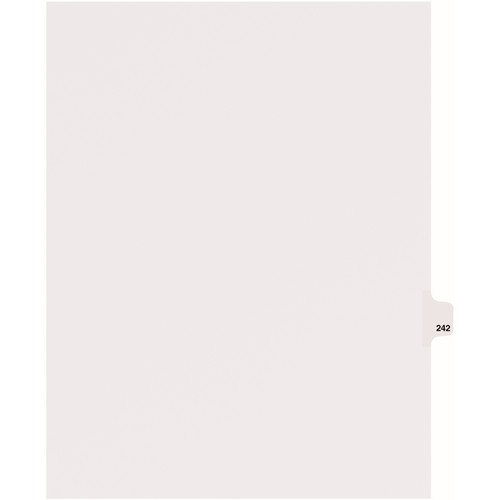 Avery Side Tab Individual Legal Dividers - 82458