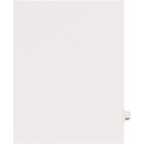 Avery Side Tab Individual Legal Dividers - 82463