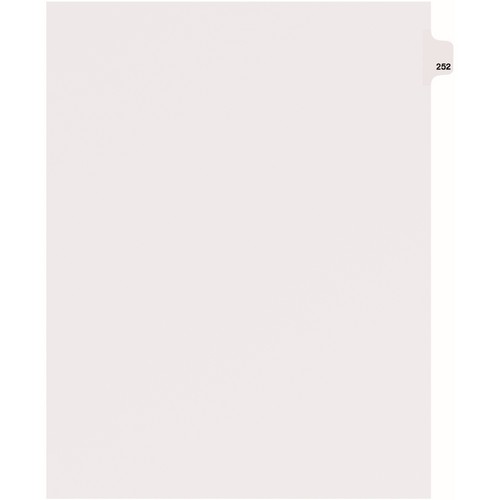 Avery Side Tab Individual Legal Dividers - 82468