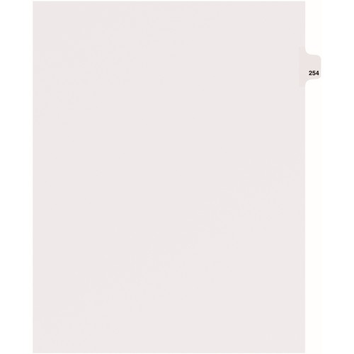 Avery Side Tab Individual Legal Dividers - 82470
