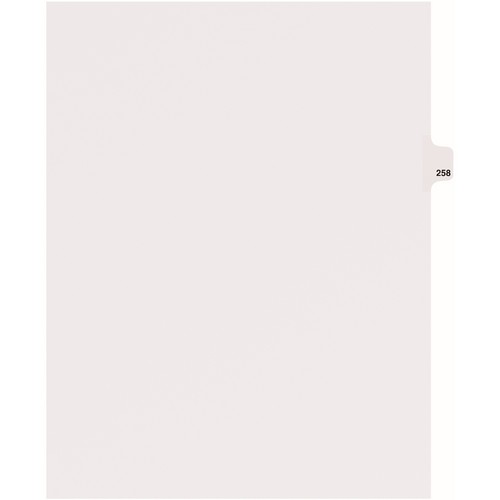 Avery Side Tab Individual Legal Dividers - 82474